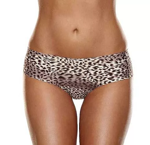 Трусики с вкладкой Push-Up на попке S леопард