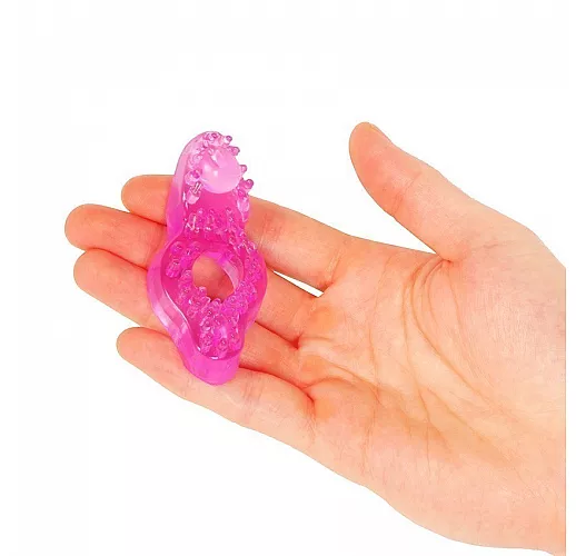 Эрекционное кольцо Ring Erectile с "шипиками" и "отростком" для дополнительной стимуляции клитора Эрекционное кольцо Ring Erectile с "шипиками" и "отростком" для дополнительной стимуляции клитора