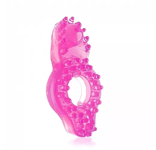 Эрекционное кольцо Ring Erectile с "шипиками" и "отростком" для дополнительной стимуляции клитора Эрекционное кольцо Ring Erectile с "шипиками" и "отростком" для дополнительной стимуляции клитора