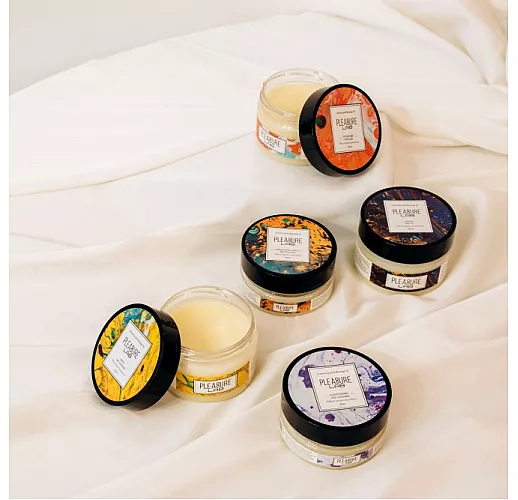 Твердое массажное масло "Delicate" с эфирным маслом-афродизиаком пачули - 100 мл.