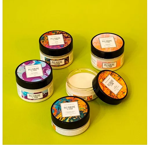 Твердое массажное масло "Delicate" с эфирным маслом-афродизиаком пачули - 100 мл.