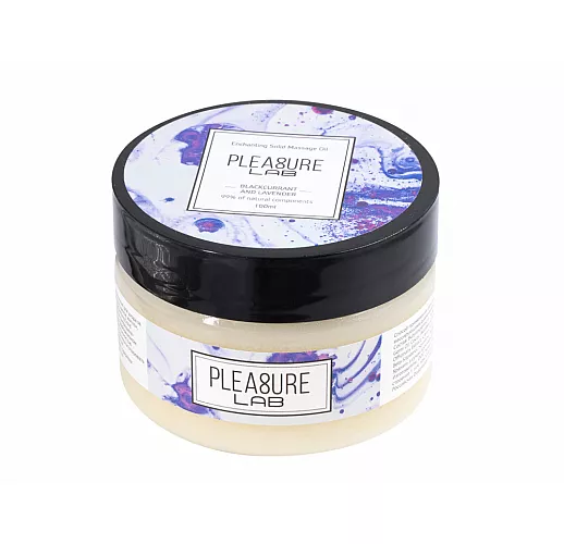 Твердое массажное масло "Enchanting" с эфирным маслом-афродизиаком лаванда - 100 мл.
