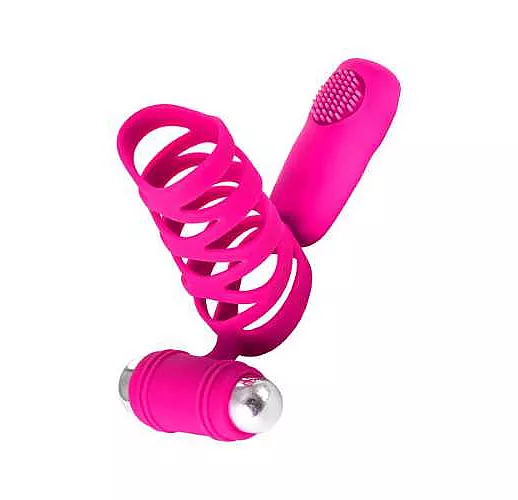 Розовая насадка с виброэлементами KENNARD