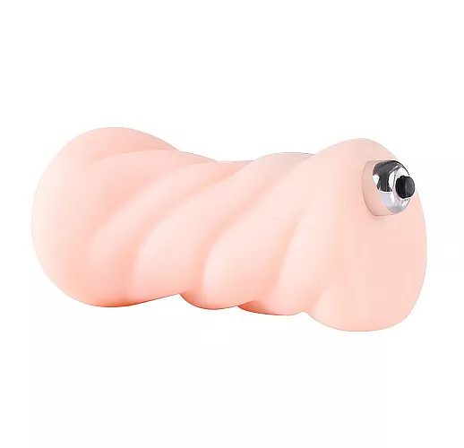 Нежный мастурбатор-киска Real "Women Vibe" с вибрацией, внутренним рельефом и съемной вибропулей