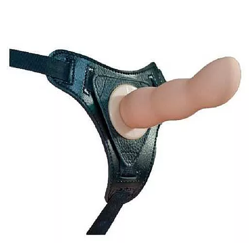 Женский страпон Erokay телесного цвета - 14 см.