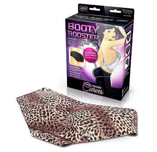 Трусики с вкладкой Push-Up на попке M леопард