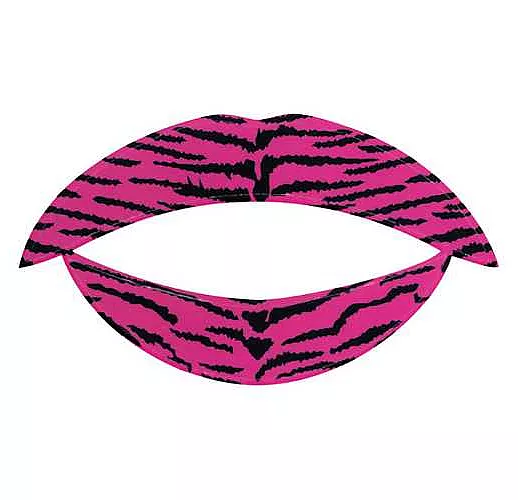 Lip Tattoo Тигровый розовый