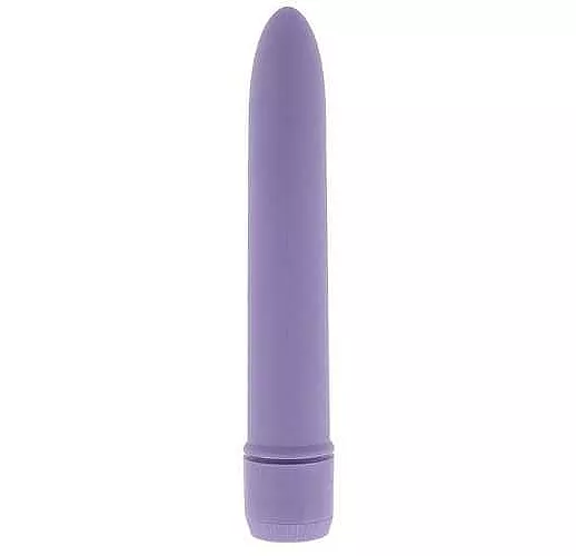 Классический фиолетовый вибратор CERAMITEX POWER SMOOTHIES - 15,2 см.