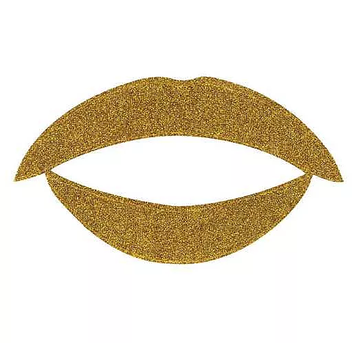 Lip Tattoo Золотой блеск