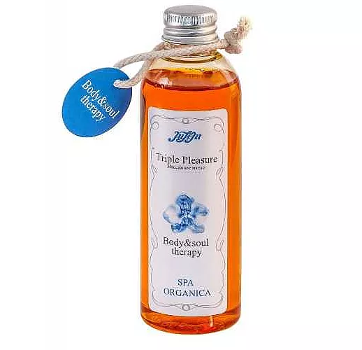 Массажное масло Triple Pleasure Spa Organica - 100 гр.
