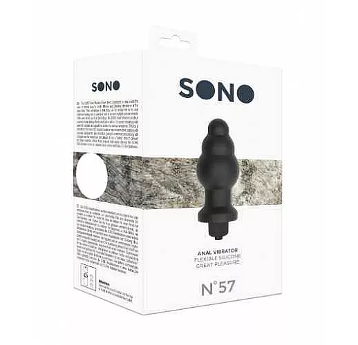 Анальный вибростимулятор No.57 Anal Vibrator - 8,7 см.