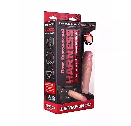 Классический реалистичный страпон Classic Supreme Realistic из киберкожи "NeoSkin" - 16,5 см.