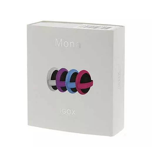 Розовая перезаряжаемая виброщёточка для клиторальной стимуляции MONA PINK