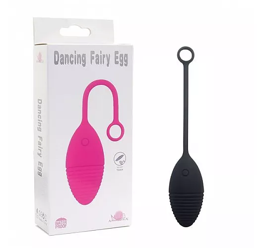 Черное виброяичко Dancing Fairy