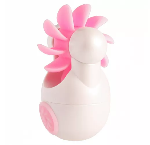 Белый клиторальный стимулятор Sqweel Go White