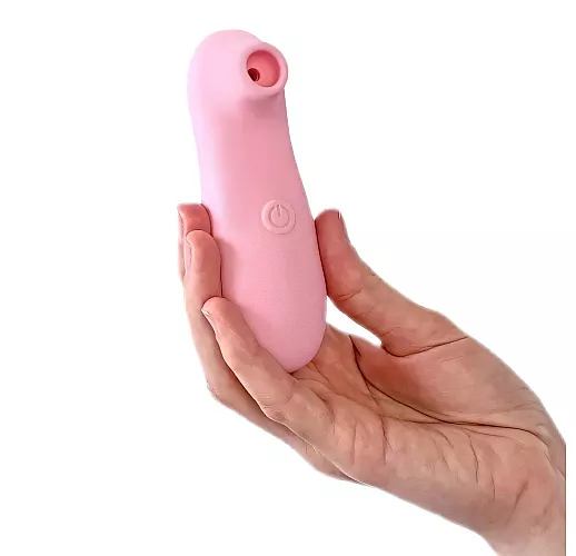 Вакуумно-волновой стимулятор клитора Take it Easy "Fay Pink" из силикона, 10 режимов, IPX7, USB