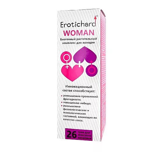 Женский биогенный концентрат "Erotic Hard" Woman для стимуляции сексуального влечения (250 мл.)