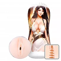 Мастурбатор-анимешка Tokyo Style "Ami-Goddess" в тубе, с внутренней рельефной поверхностью