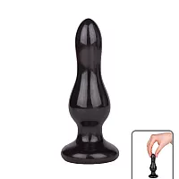 Анальный плаг Magnum "11" с гелеобразным материалом внутри для индивидуальной адаптации - 11 см.