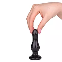 Анальный плаг Magnum "11" с гелеобразным материалом внутри для индивидуальной адаптации - 11 см.