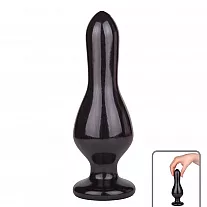 Анальный плаг Magnum "15" с гелеобразным материалом внутри для индивидуальной адаптации - 16 см.