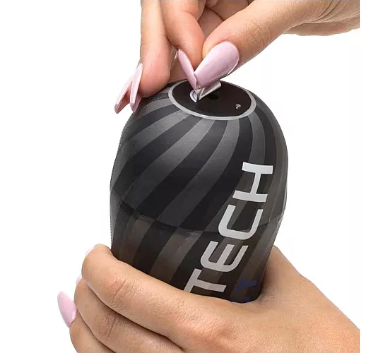 Большой мастурбатор Tenga "Air-Tech Twist Ripple" с нежным рельефом и регулируемой степенью сжатия