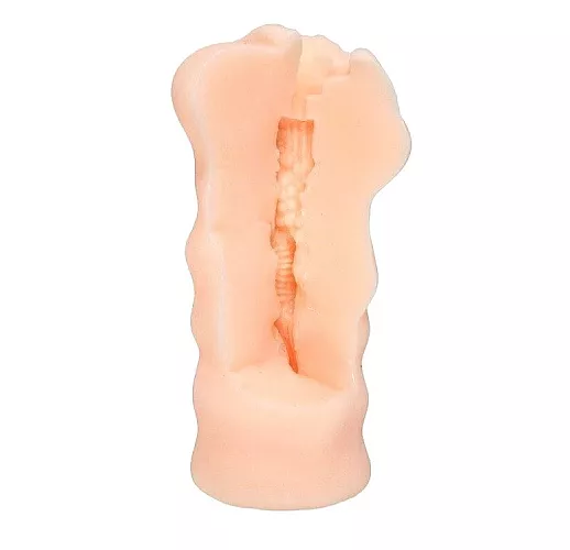 Большой ультра-реалистик мастурбатор Real Woman "Рыжая" с богатым внутренним рельефом