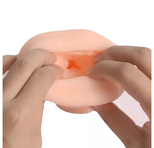 Мастурбатор Real "Asian Entrance" с тугой «щелочкой» и богатым внутренним рельефом