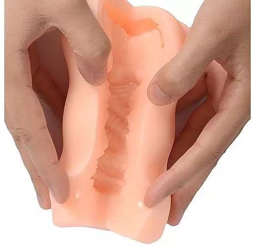 Мастурбатор Real "Asian Entrance" с тугой «щелочкой» и богатым внутренним рельефом