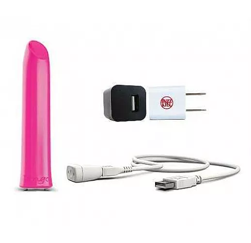 Розовый мини-вибратор Tango Pink USB rechargeable