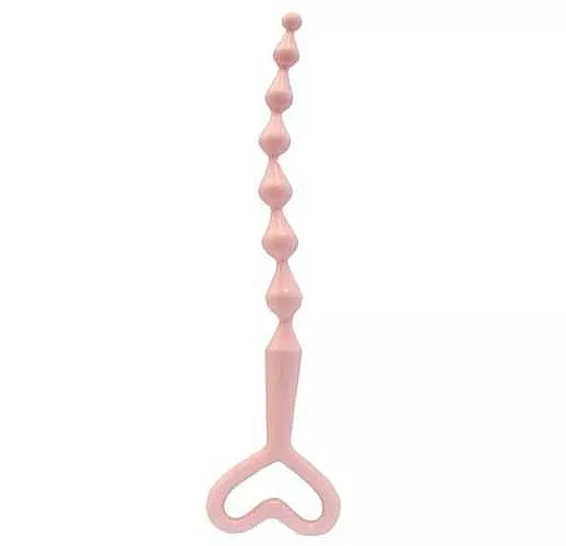 Розовая анальная цепочка REE SEDUCE PINK - 32 см.