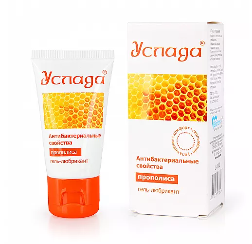 Гель-лубрикант "Услада с прополисом" для увлажнения, подавления зуда и воспаления - 30 гр.