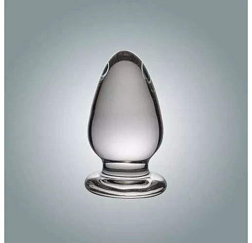 Анальная втулка из стекла - 8 см.