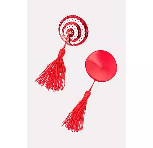 Круглые пэстис с кисточками