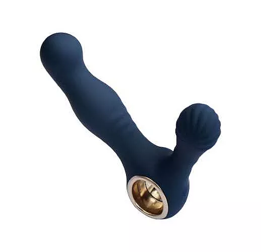 Синий вибромассажёр простаты Lust King