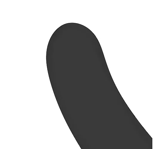 Анатомический силиконовый безремневой страпон Natural "Temptation" с гибким «хребтом» - 12 см.