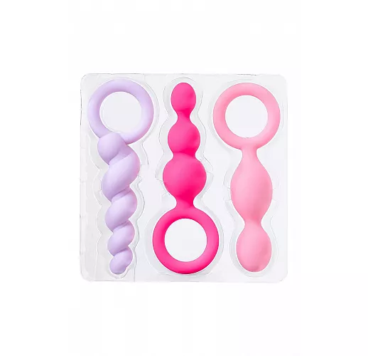 Набор разноцветных анальных цепочек Satisfyer Booty Call (Plugs)