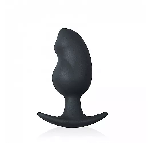 Чёрная силиконовая анальная втулка Sex Expert "Anal Pleasure" эргономичной формы - 6,5 см. Чёрная силиконовая анальная втулка Sex Expert "Anal Pleasure" эргономичной формы - 6,5 см.