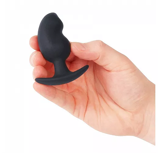 Чёрная силиконовая анальная втулка Sex Expert "Anal Pleasure" эргономичной формы - 7,5 см. Чёрная силиконовая анальная втулка Sex Expert "Anal Pleasure" эргономичной формы - 7,5 см.