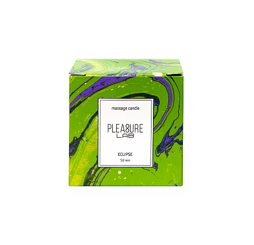 Массажная свеча "Eclipse" с ярким ароматом и хвойно-дымными нотами сосны - 50 мл.