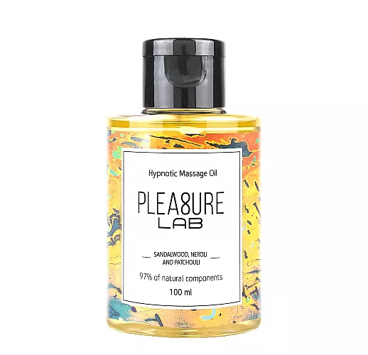 Массажное масло "Hypnotic" с ароматом пряностей и эфирными маслами-афродизиаками нероли - 100 мл.