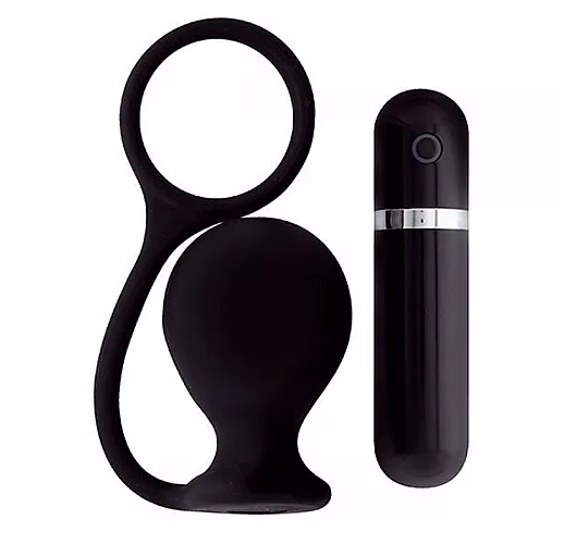 Анальная вибровтулка MENZSTUFF ASS CORK WIDE - 7,5 см.