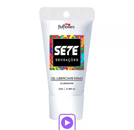 Анальный гель Sete "Sensações" устраняет анальный дискомфорт, смазывает и стимулирует - 25 гр. Анальный гель Sete "Sensações" устраняет анальный дискомфорт, смазывает и стимулирует - 25 гр.