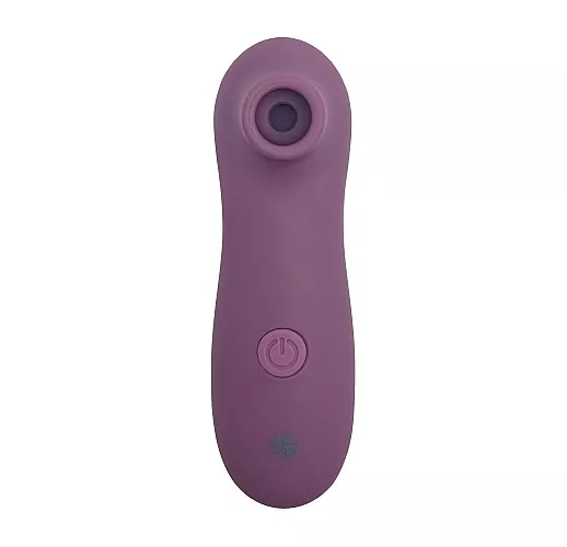 Вакуумно-волновой стимулятор клитора Take It Easy "Ace Purple" c soft-touch покрытием, 10 режимов