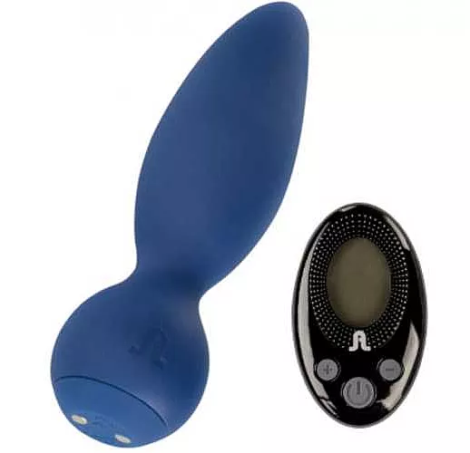 Анальная пробка с вибрацией и пультом Adrien Lastic Little Rocket LRS New