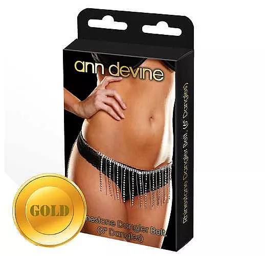 Золотистое украшение на бедра Dangler Belt