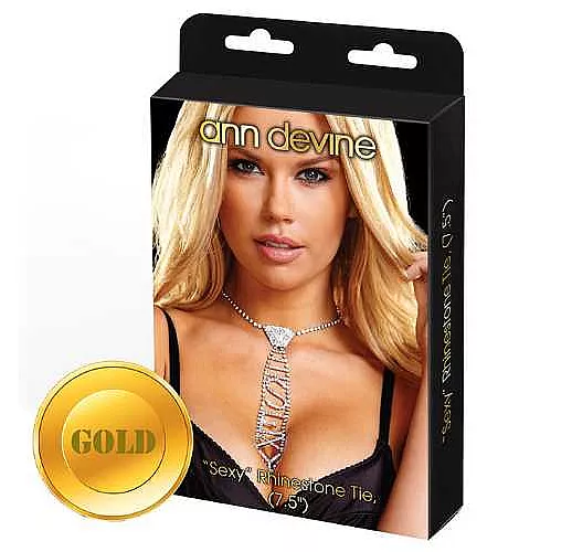 Галстук из кристаллов SEXY