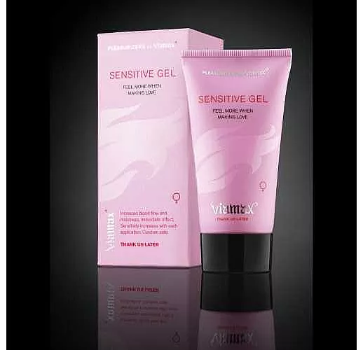 Возбуждающий крем для женщин Viamax Sensitive Gel - 50 мл.