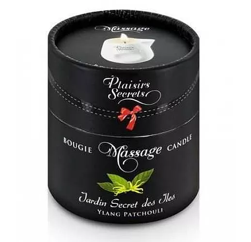 Массажная свеча с ароматом иланг-иланга и пачули Jardin Secret Des Iles Ylang/pat - 80 мл.