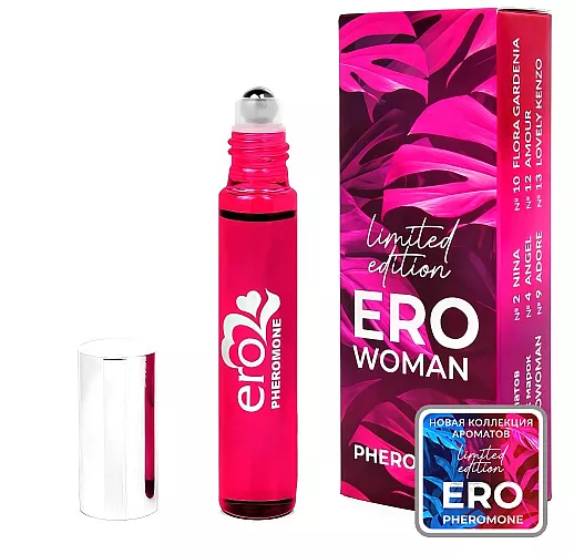 Парфюмированное средство с феромонами Erowoman №10 Limited Ed. – философия аромата «Флора Гардениа»